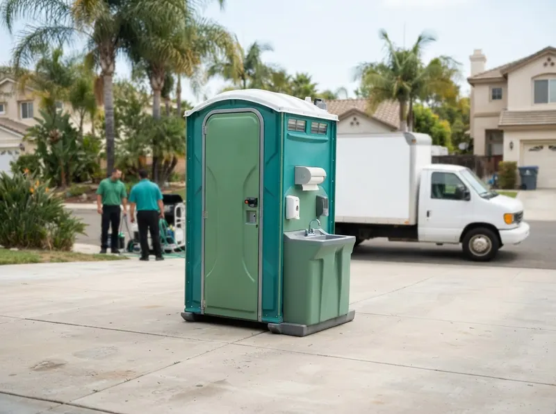 Flushable Restrooms with Integrated Sinks in San Diego, CA