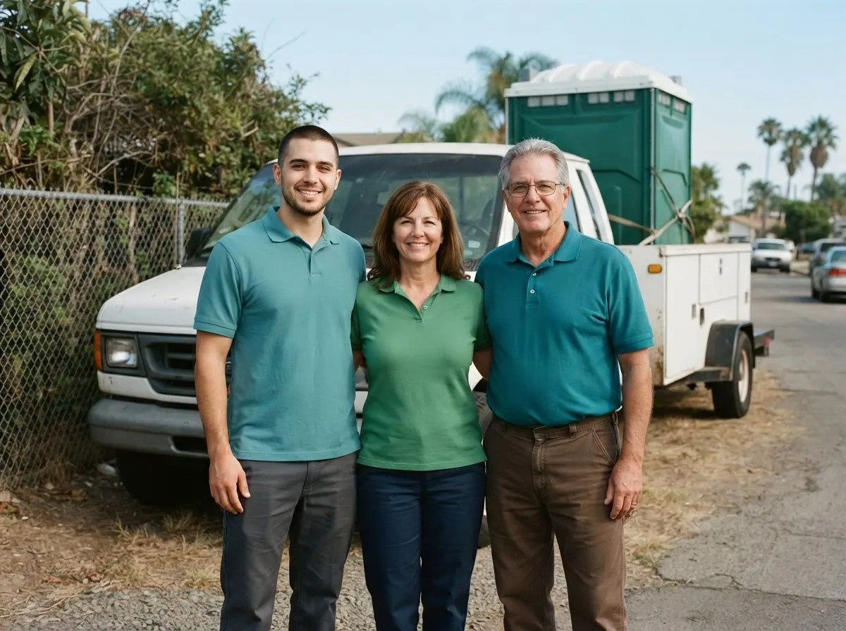 ClearMeadow Portable Toilets portable toilet rentals team in San Diego, CA